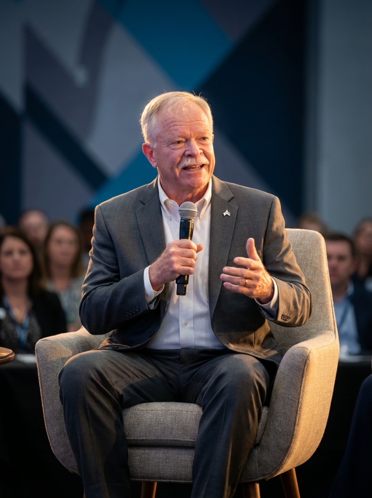 David Emerson Frost seated